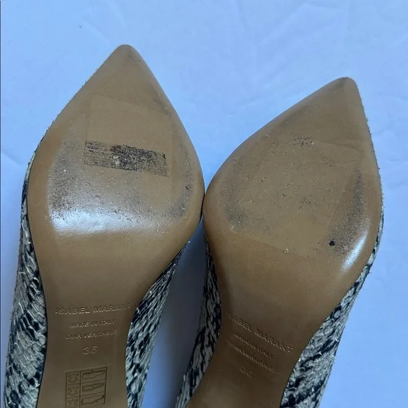 Isabel Marant Python Pumps - Picture 7 of 8